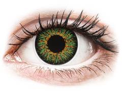 ColourVUE Glamour Green - ohne Stärke (2 Linsen)