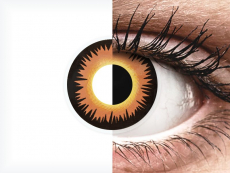 ColourVUE Crazy Lens - Orange Werewolf - Tageslinsen ohne Stärke (2 Linsen)