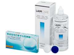 Bausch + Lomb ULTRA for Astigmatism (6 Linsen) + Laim-Care 400 ml