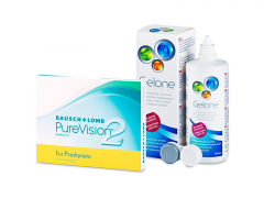 PureVision 2 for Presbyopia (3 Linsen) + Gelone 360 ml