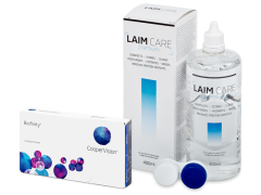 Biofinity (3 Linsen) + Laim Care 400 ml