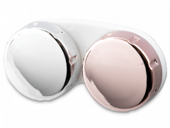 Linsenbehälter mit Spiegeleffekt - pink 