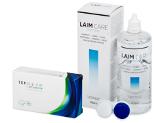 TopVue Air for Astigmatism (6 Linsen) + Laim-Care 400 ml