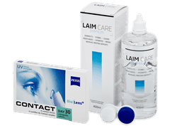 Carl Zeiss Contact Day 30 Compatic (6 Linsen) + Laim Care 400ml