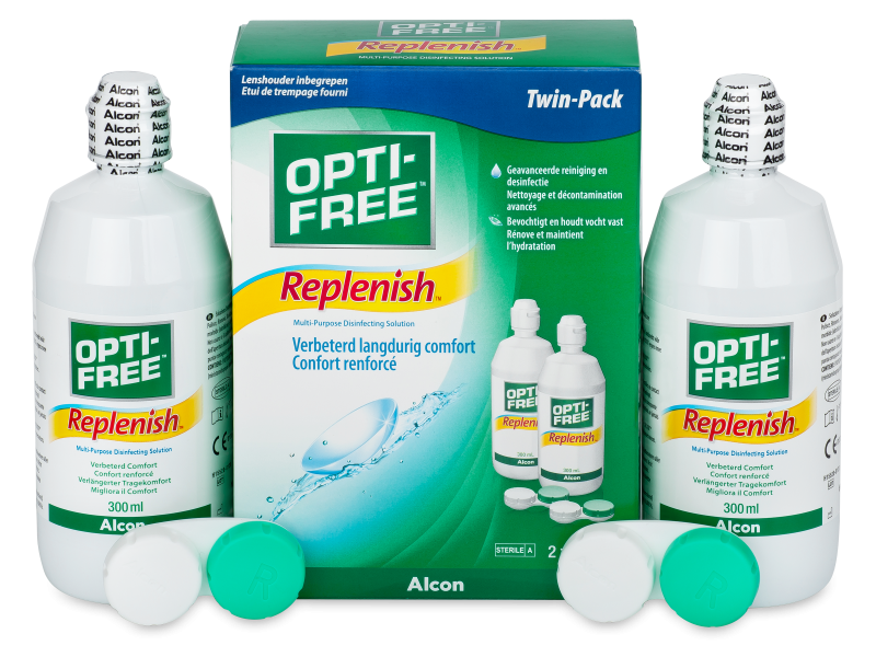 OPTI-FREE RepleniSH 2 x 300 ml 