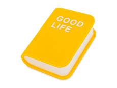 Gelbes Linsenpflegeset - Buch 
