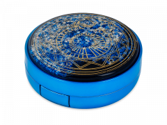 Blaues Linsenpflegeset - Magischer Kreis 