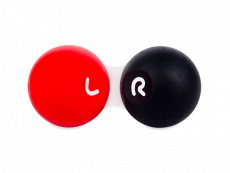 Kontaktlinsenbehälter - rot & schwarz 