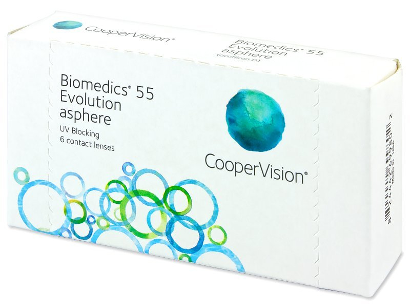 Biomedics 55 Evolution (6 Linsen)