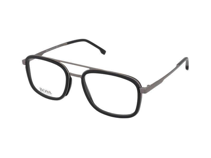 Hugo Boss BOSS 1255 Occhiali Da Vista Uomo - Colore ANS/19 Black DkRuth, Lente 54 Mm, Montatura Standard, Custodia Inclusa