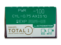 Dailies TOTAL1 for Astigmatism (30 Linsen)
