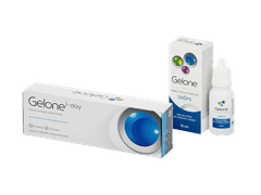 Gelone 1-day (30 Linsen) + augentropfen Gelone 10 ml